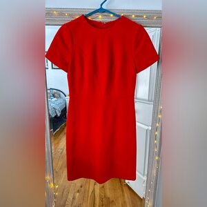 Banana Republic Orange-Red Professional dress